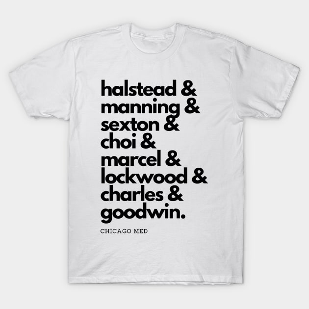 *NEW* Chicago Med Squad Goals T-Shirt by Meet Us At Molly's